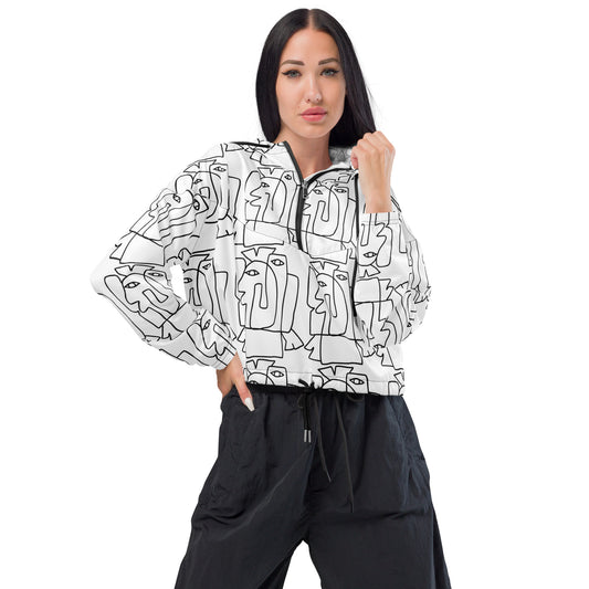 Women’s cropped windbreaker