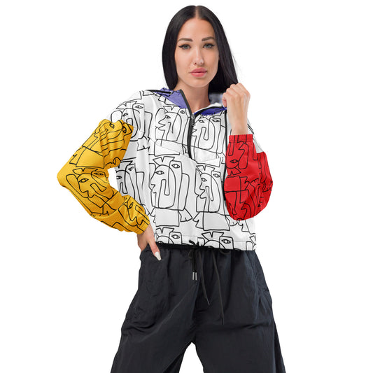 Women’s cropped windbreaker